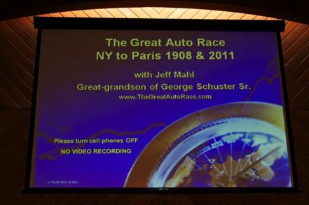 The Great Auto Race Presentation