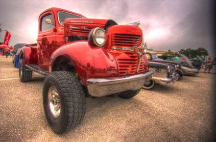 Old Red Truck 1