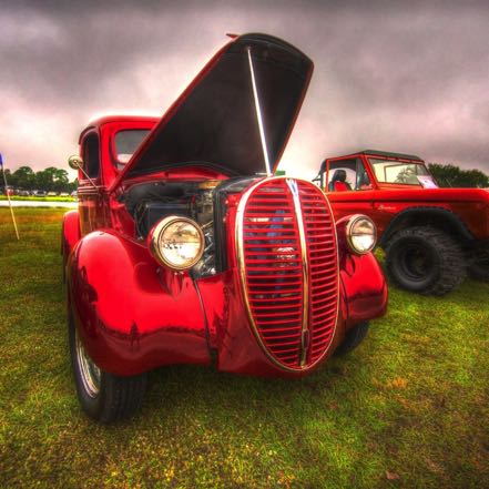 Old Red Truck 2