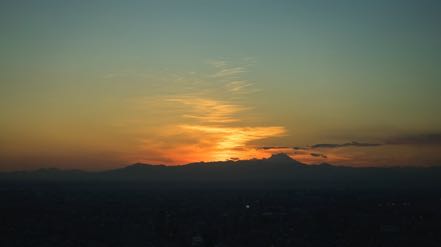Mt. Fuji at Sunset
