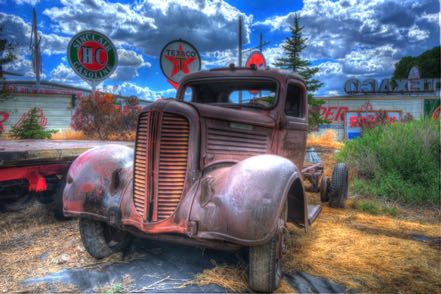 Old Utah Lake Truck 2