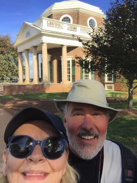 Janny and Alex at Monticello