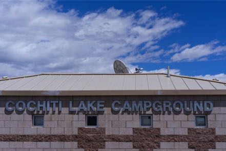 Cochiti Lake Campground Sign