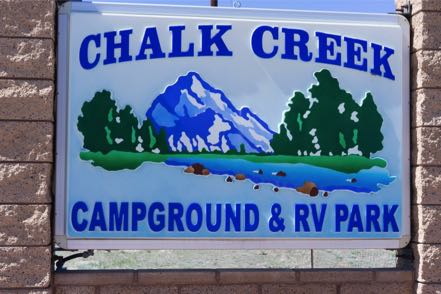 Chalk Creek Sign