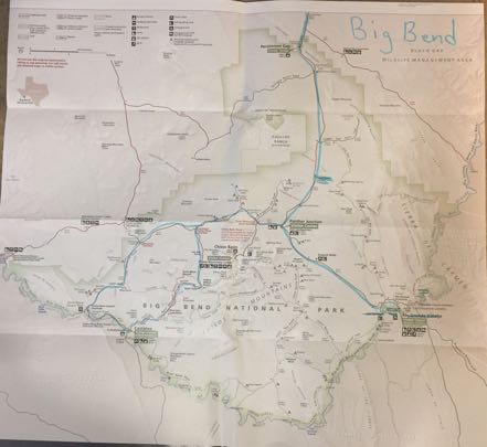 Big Bend Map