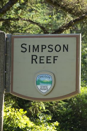 Simpson Reef Sign