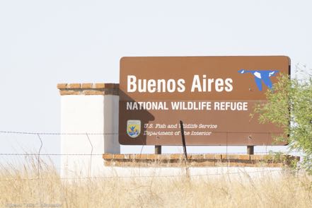 Buenos Aires NWR Sign