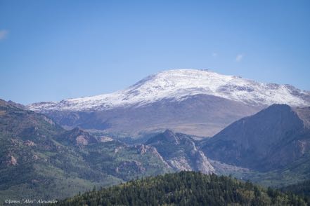 Western View of Pikes Peak