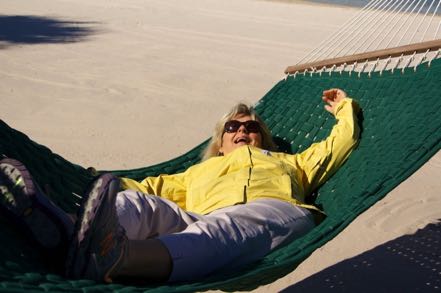 Janny on Hammock