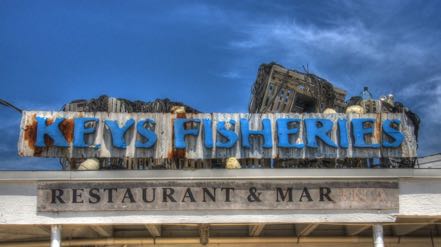 Keys Fisheries Old Sign