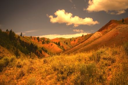 Gros Ventre Road Hills