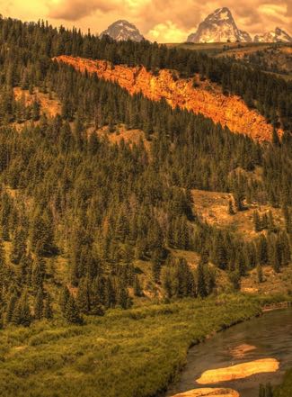 Gros Ventre Road Landscape