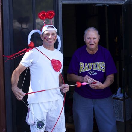 Cupidous Valentino with Montycus of the Village Projectus