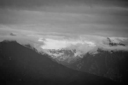 Misty Morning Mountains