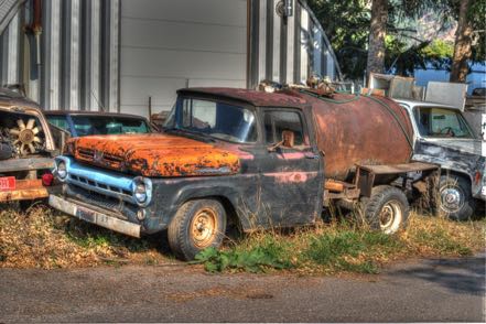 Old Tank Truck