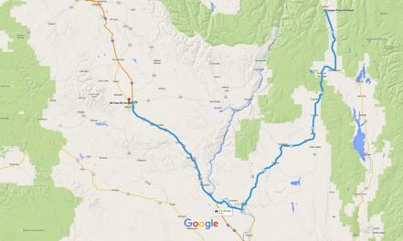 Canyon Pines RV to Mountain View RV