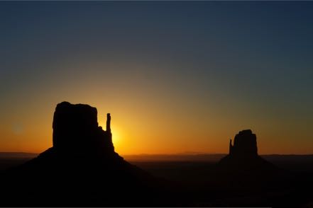 Monument Valley Sunrise