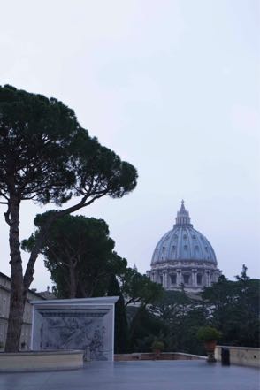 St. Peters Basillica from Vatican Museum