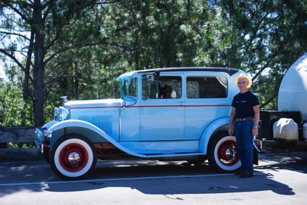 Classic Car Pose