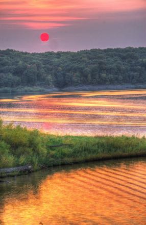 Coralville Campsite View