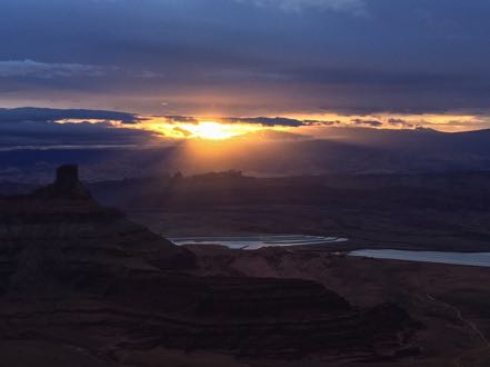 Dead Horse Point Sunrise Jan