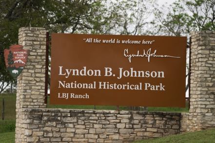 LBJ Park Sign