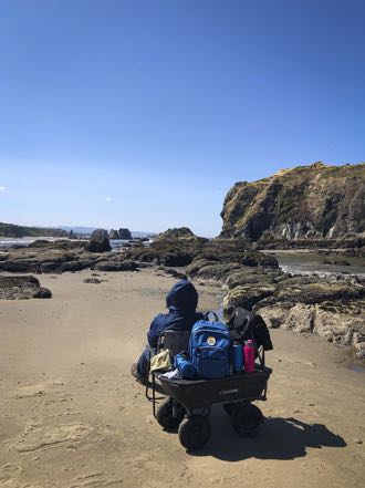 Alex at Coquille Point