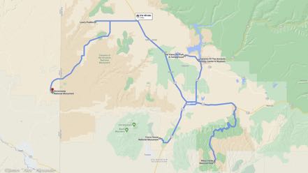 Tracing the Ancients Map