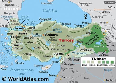 Turkey Map 2